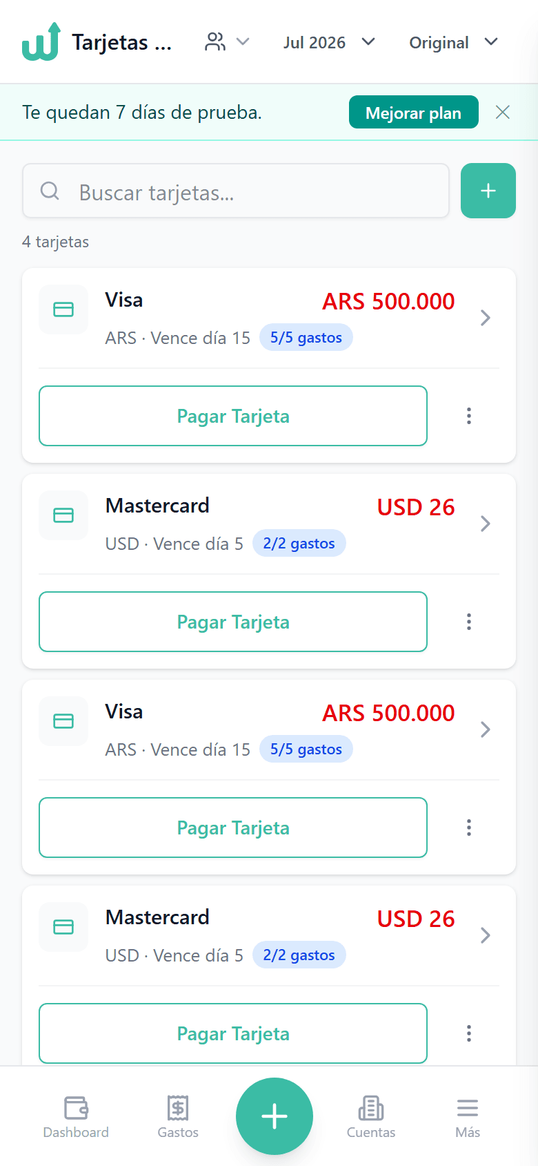 ¿Qué tengo que pagar todavía?